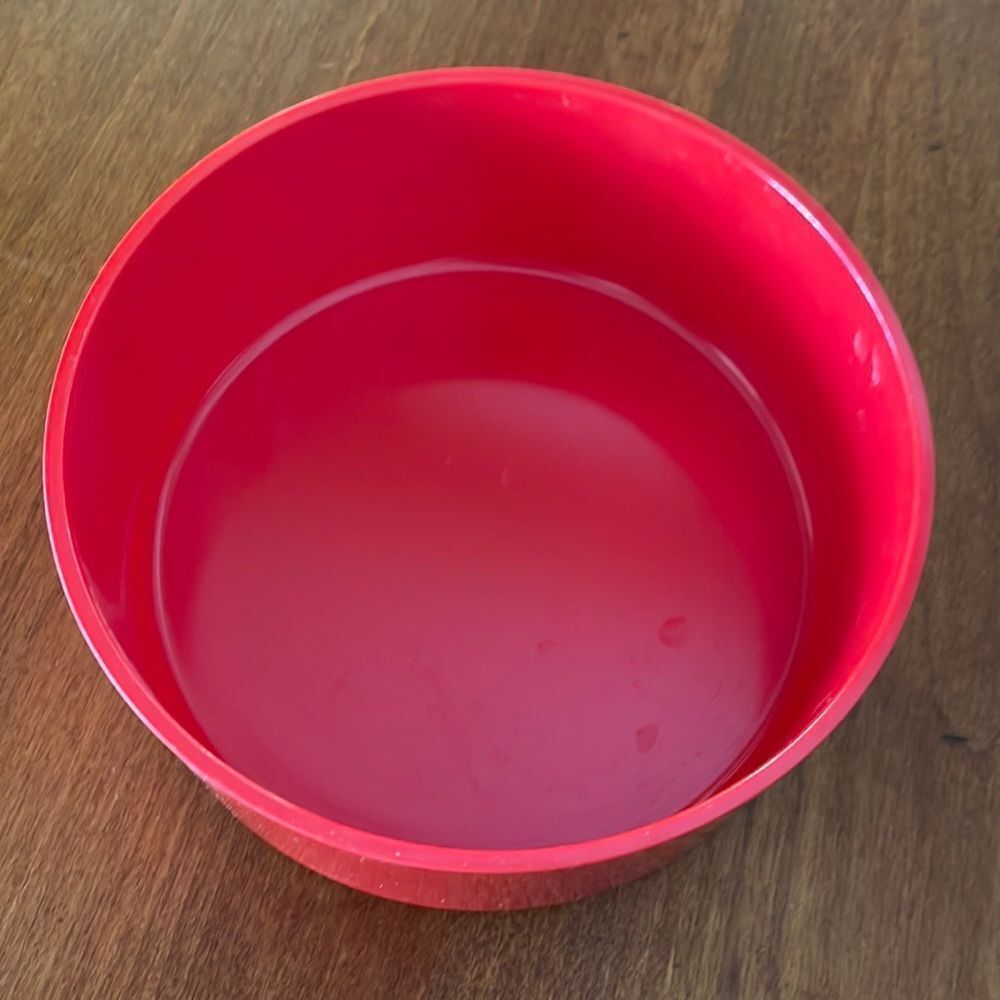 Heller Red Soup Bowl
